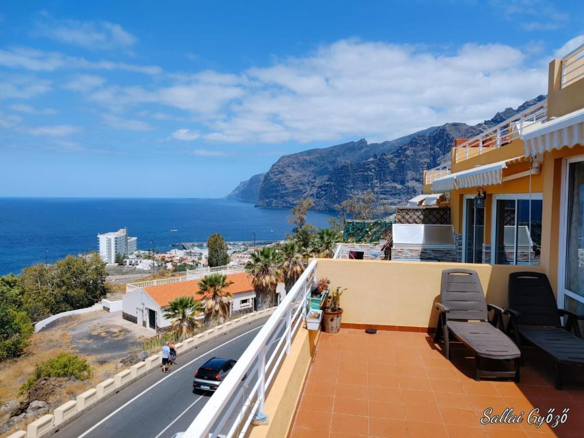 Appartamento Apartamento Naranja, Incredible Ocean View Puerto de Santiago  Esterno foto